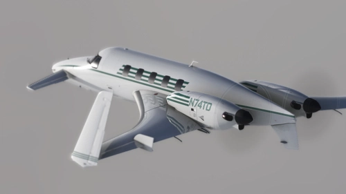 Black Square Starship - N74TD (Dynamic Registration)