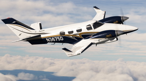 Black Square Turbine Duke - N3675D (Dynamic Registration) thumbnail 2