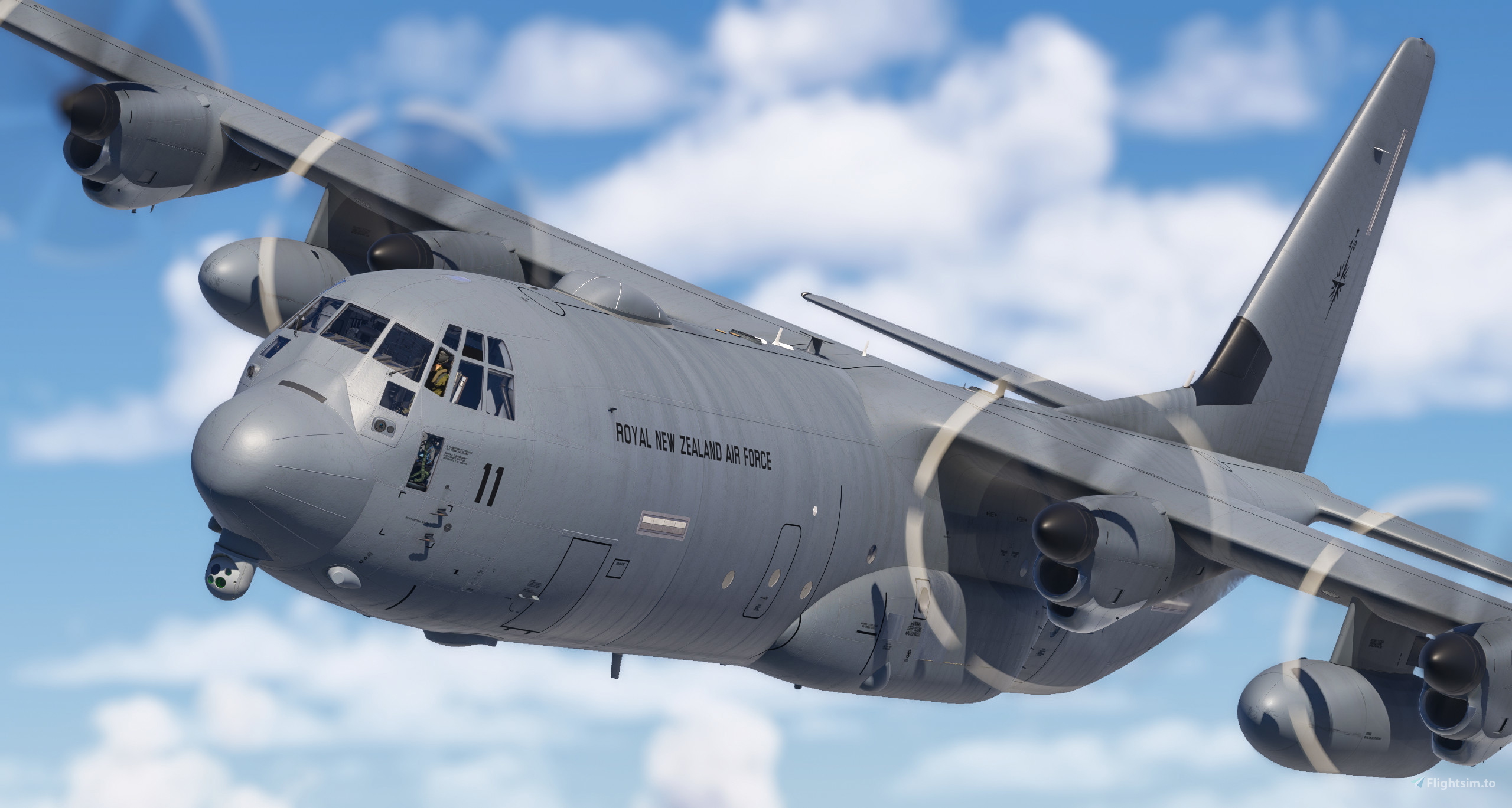 バナジナイト Blackbird C-130J RNZAF pack for Microsoft Flight Simulator | MSFS