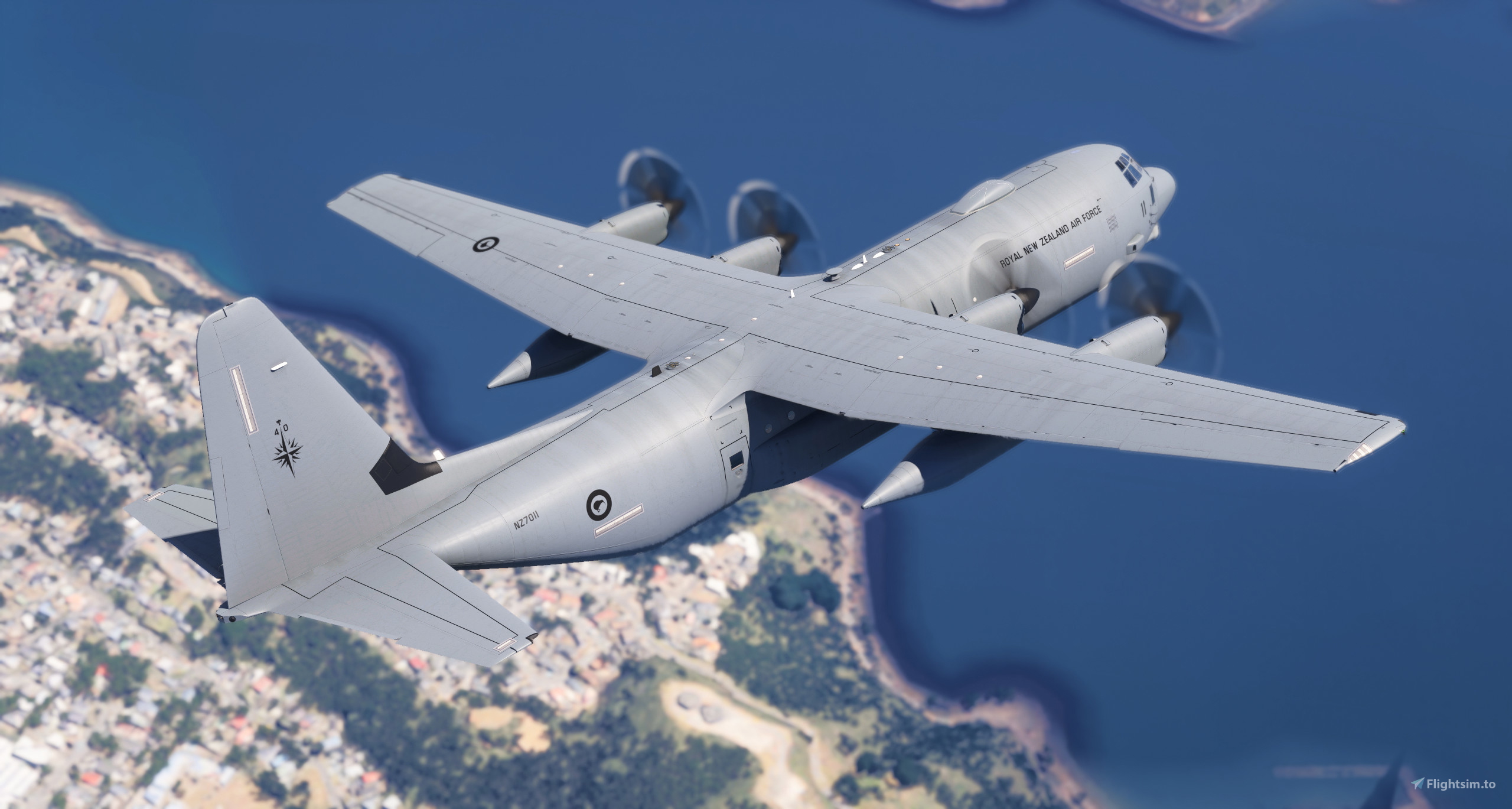 Blackbird C-130J RNZAF pack for Microsoft Flight Simulator | MSFS