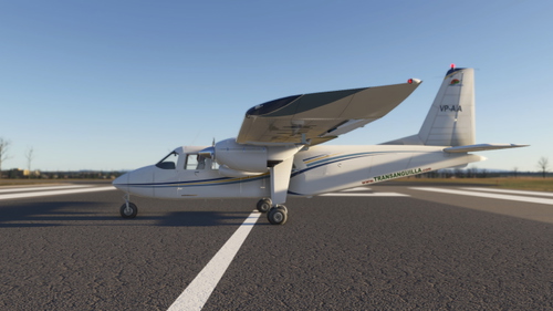Blackbox Sim BN2 Islander Trans Anguilla VP-AIA 2024