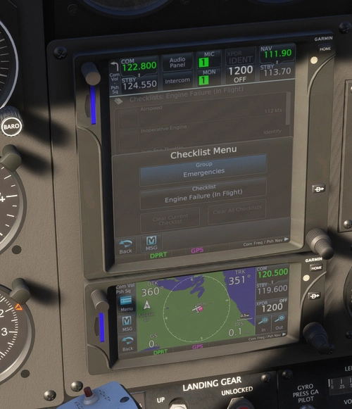 BlackSquare Piston Duke PMS GTN750 Checklists
