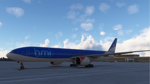 BMI "British Midland International" PMDG 777-300ER