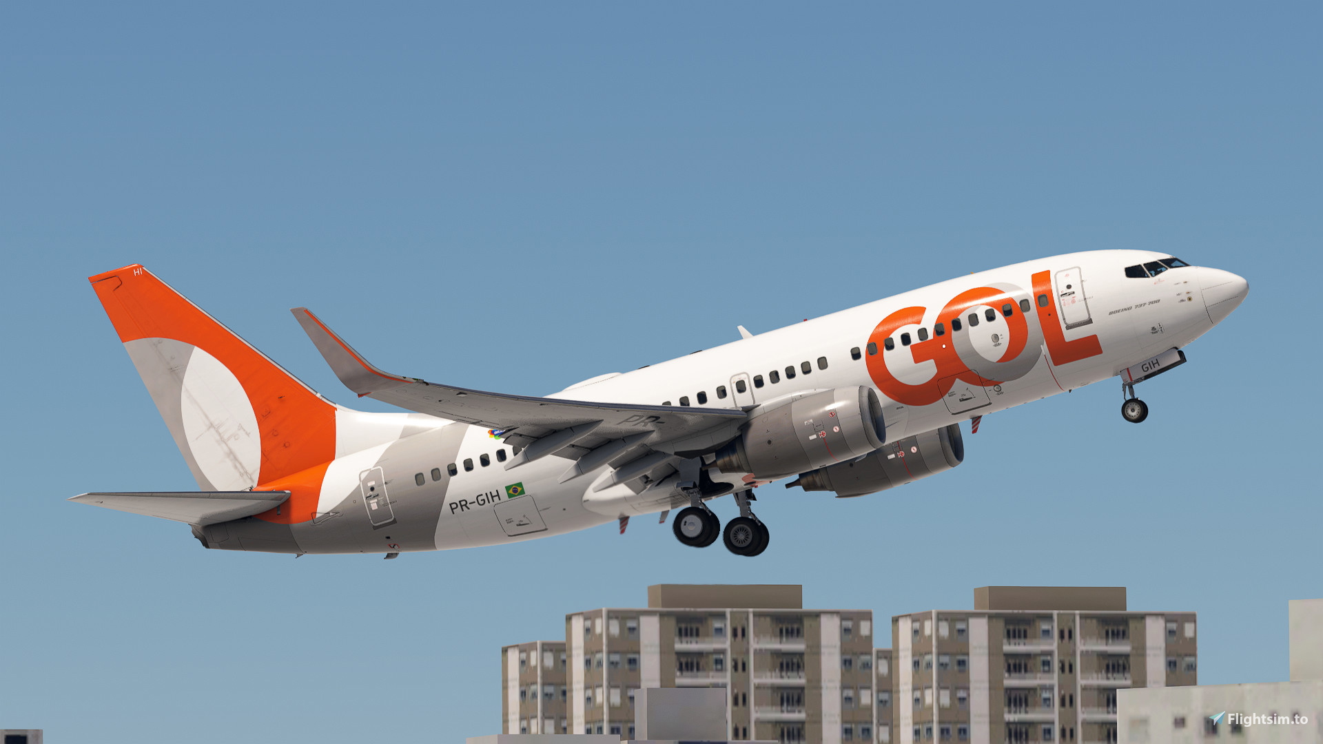 Boeing 737-700 Gol Linhas Aereas PR-GIH - Image 1
