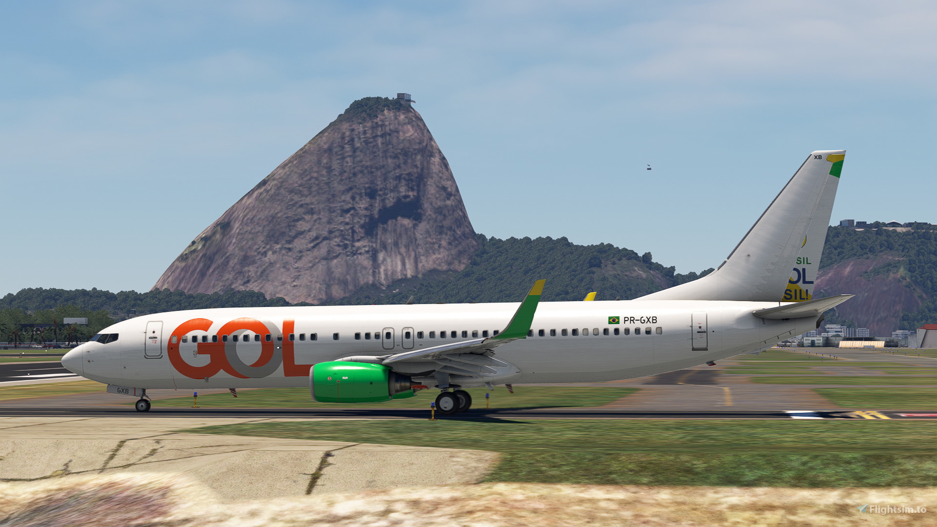 ゴル航空 737-800 PR-GXB 1/400 JC Wings 1:400 GOL Linhas Aereas Boeing B737-800 Diecast