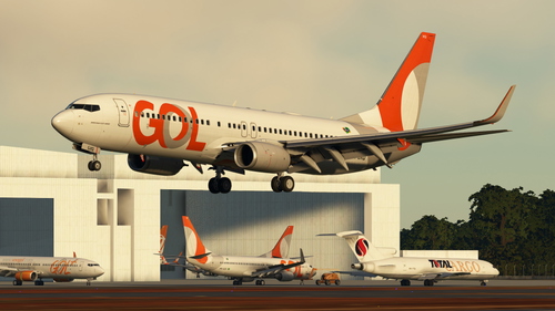 Boeing 737-800 Gol Linhas Aereas PR-GXQ