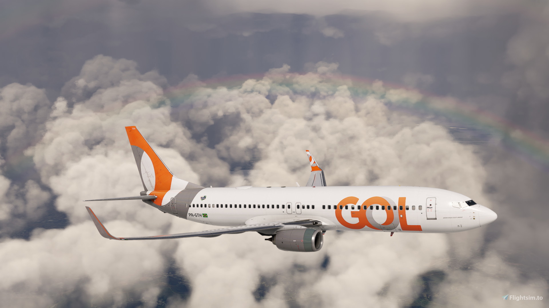 ゴル航空 737-800 PR-GXB 1/400 Gol Linhas Aéreas(GOL Do Brasil) B737-800w Reg: PR-GXB NG