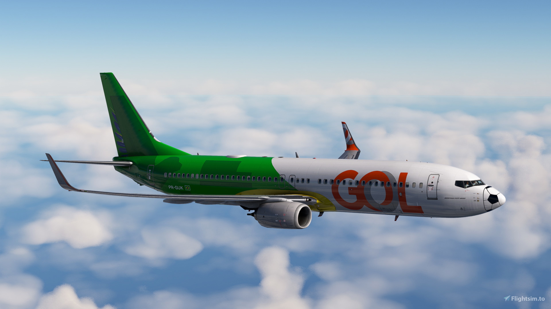 ゴル航空 737-800 PR-GUQ 1/400