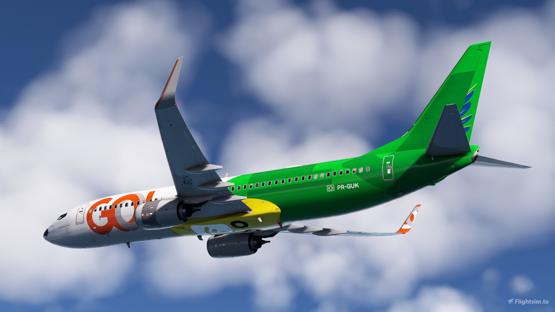 Boeing 737-800 Gol Linhas Aéreas PR-GUK ( JAN 2025 ) for Microsoft