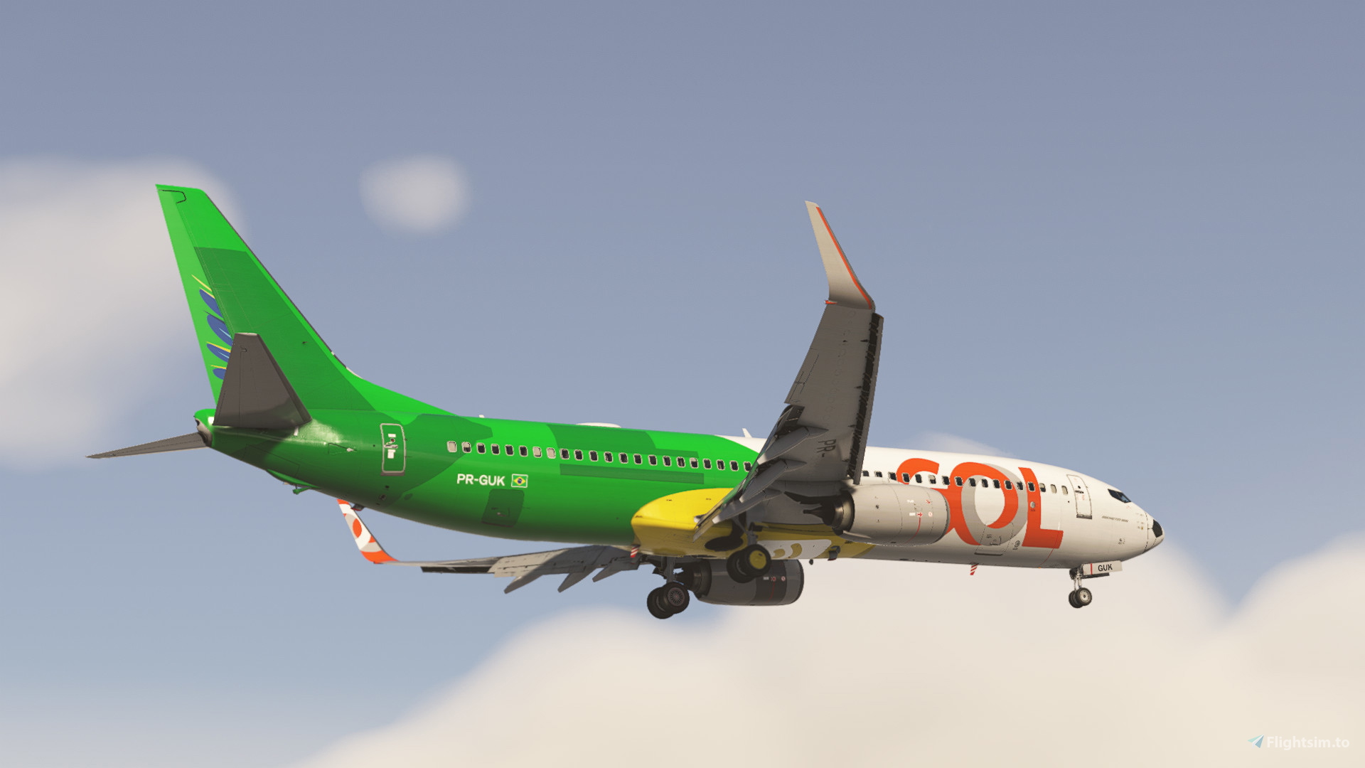 Boeing 737-800 Gol Linhas Aéreas PR-GUK ( JAN 2025 ) for Microsoft