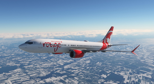 Boeing 737 Max 8 Air Canada Rouge (C-GMIW)