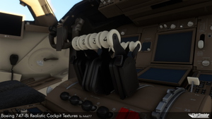Boeing 747-8 Realistic Cockpit Textures thumbnail 3
