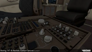 Boeing 747-8 Realistic Cockpit Textures thumbnail 4