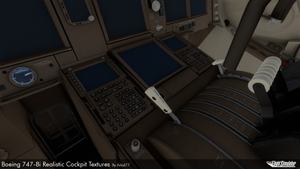Boeing 747-8 Realistic Cockpit Textures thumbnail 5