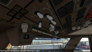 Boeing 747-8 Realistic Cockpit Textures thumbnail 7