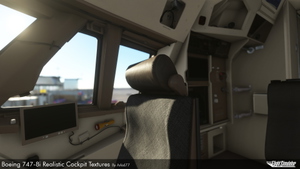 Boeing 747-8 Realistic Cockpit Textures thumbnail 6