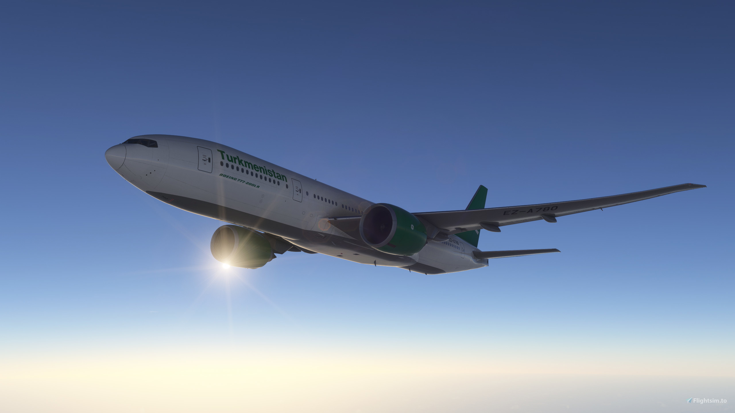 Boeing 777-200LR Turkmenistan Airlines (EZ-A780) for