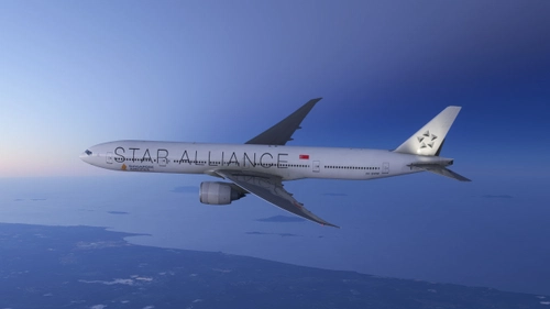 Boeing 777-300ER Singapore Airlines Star Alliance (9V-SWM)