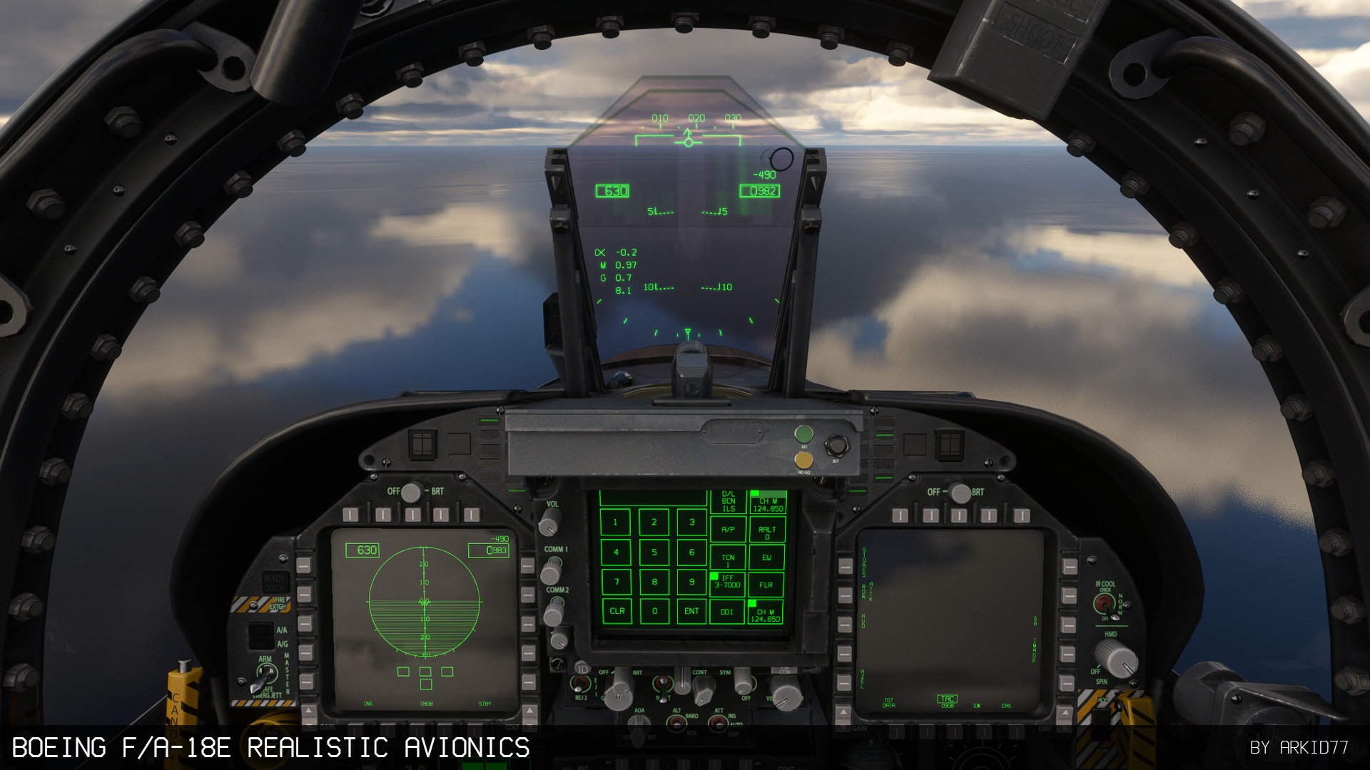 Boeing F/A-18E Realistic Avionics - Image 1