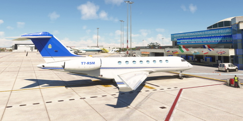 Bombardier Global 6000 - (Gulfstream G550) T7-RSM San Marino