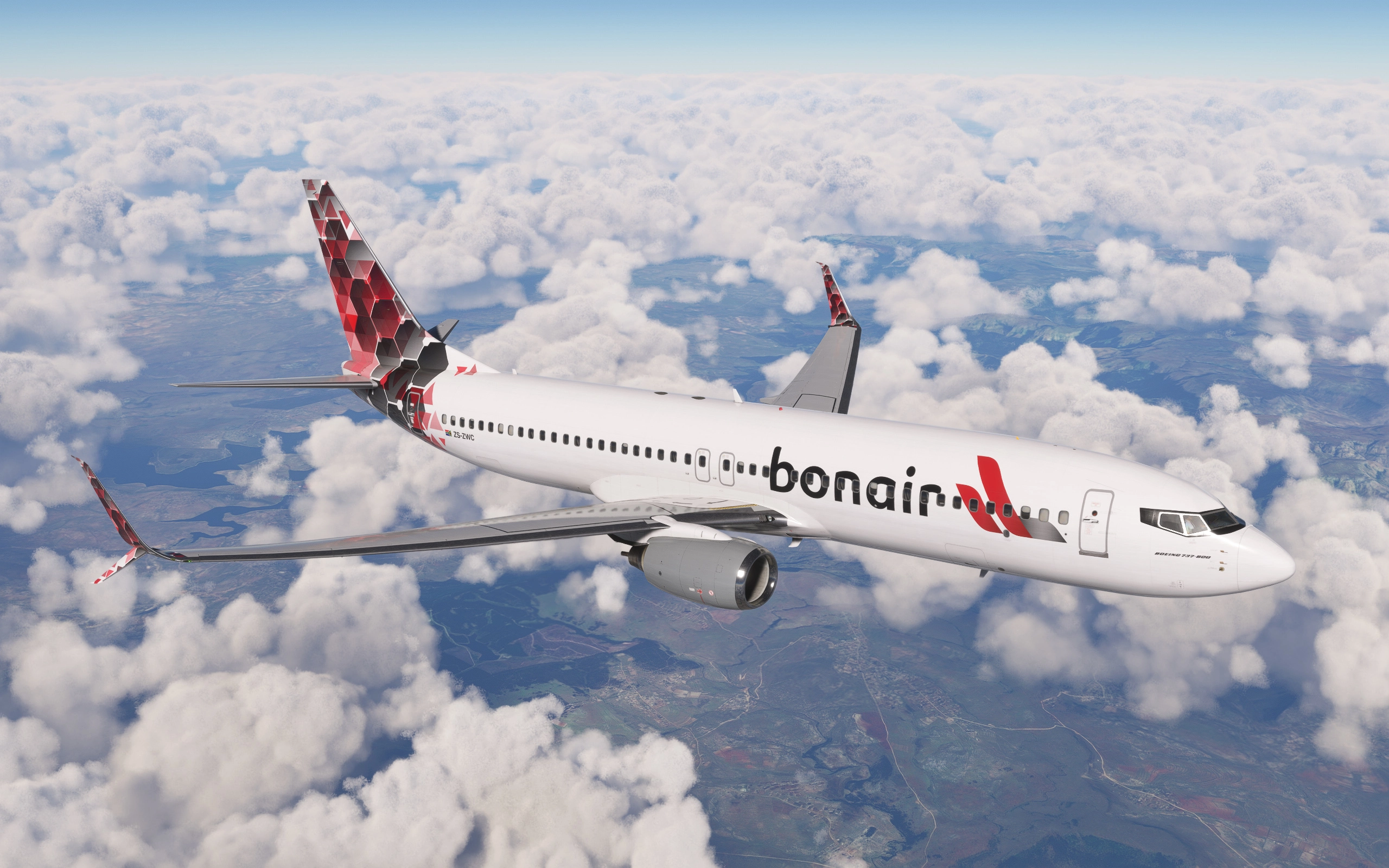 Bon Air Virtual Boeing 737-800 SSW PMDG Fleet Pack Fictional - Image 1