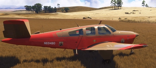 Beechcraft Bonanza V35B (Carenado) N694BO fs20-24