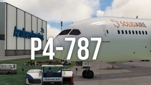 Bravoairspace 787 — Solidaire P4-787 livery