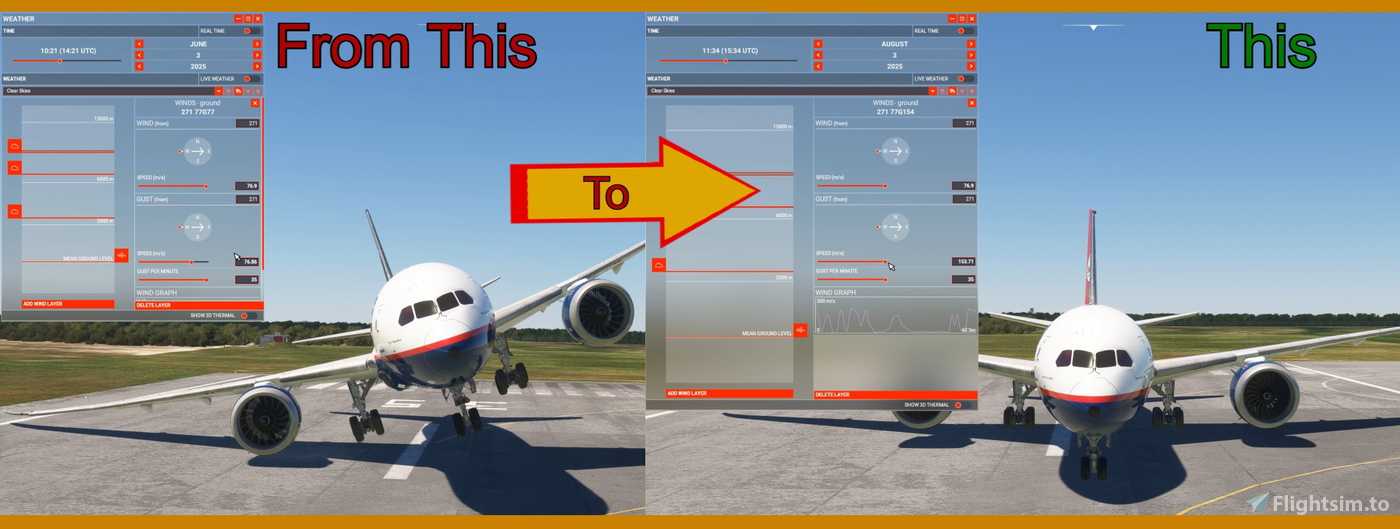 BravoAirspace 787 Physics Improvement Mod voor Microsoft Flight ...