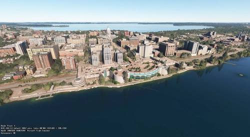 Scenery Updates for Madison, Wisconsin