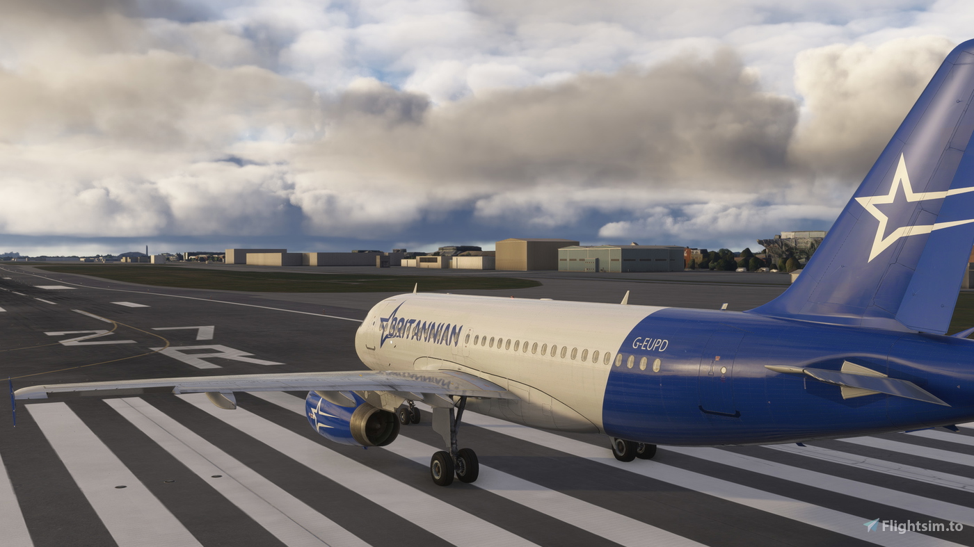 Britannian Fenix Simulations A319 IAE Fictional pour Microsoft