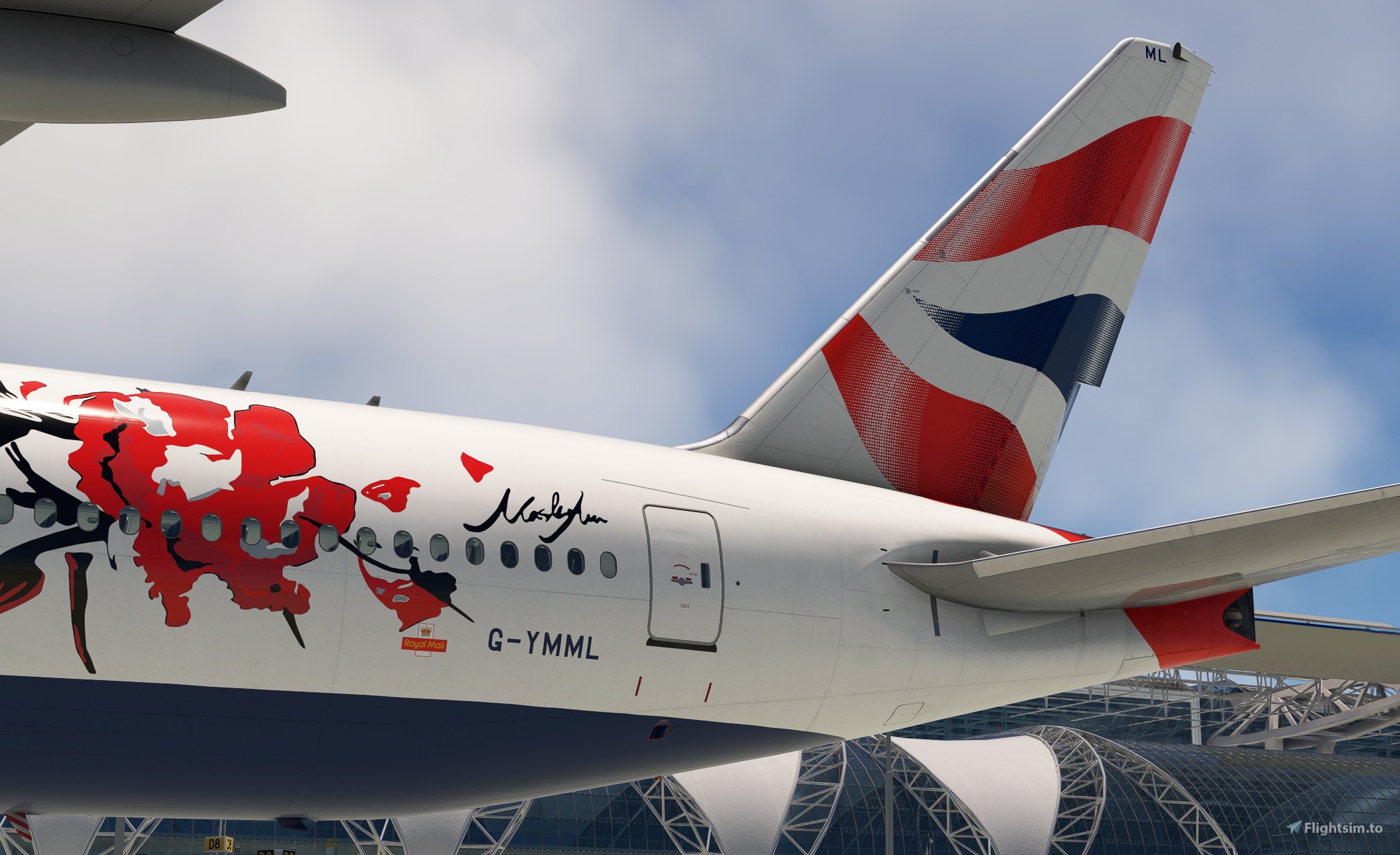 Inflight 1:200 British B777-200 G-YMML Inflight 200 Models – ONEBIRD