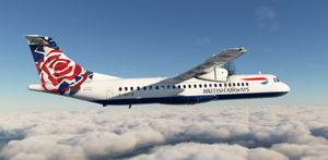 British Airways (City Flyer) | Asobo ATR 72-600 | G-BVTK | Chelsea Rose | 4K thumbnail 2