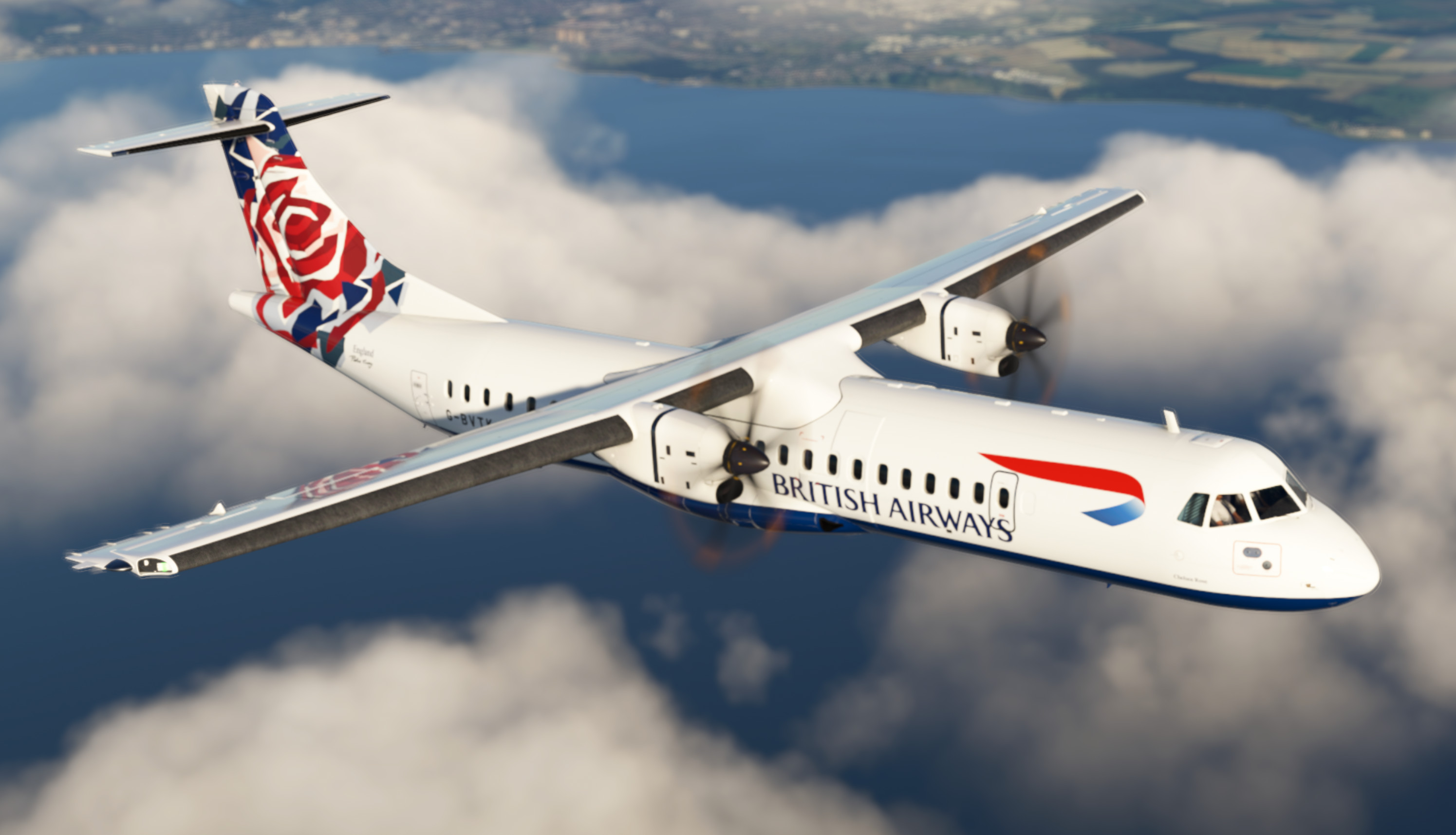 British Airways (City Flyer) | Asobo ATR 72-600 | G-BVTK | Chelsea Rose | 4K - Image 1