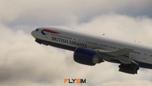 British Airways | G-VIIU (Fictional) | PMDG Boeing 777-200LR thumbnail 1