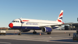 British Airways Airbus A320 – G-EUUR thumbnail 3