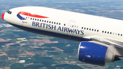 British Airways "Comic Relief" G-VIIT