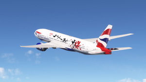 British Airways ("Festival of Creativity", G-YMML) - PMDG 777-200ER (RR) thumbnail 5