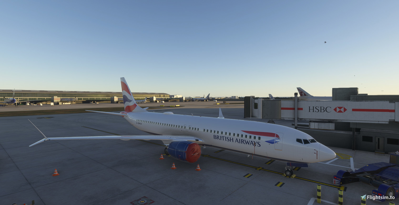 British Airways (Fictional) | Asobo 737-8MAX - Image 1