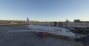 British Airways (Fictional) | Asobo 737-8MAX thumbnail 1