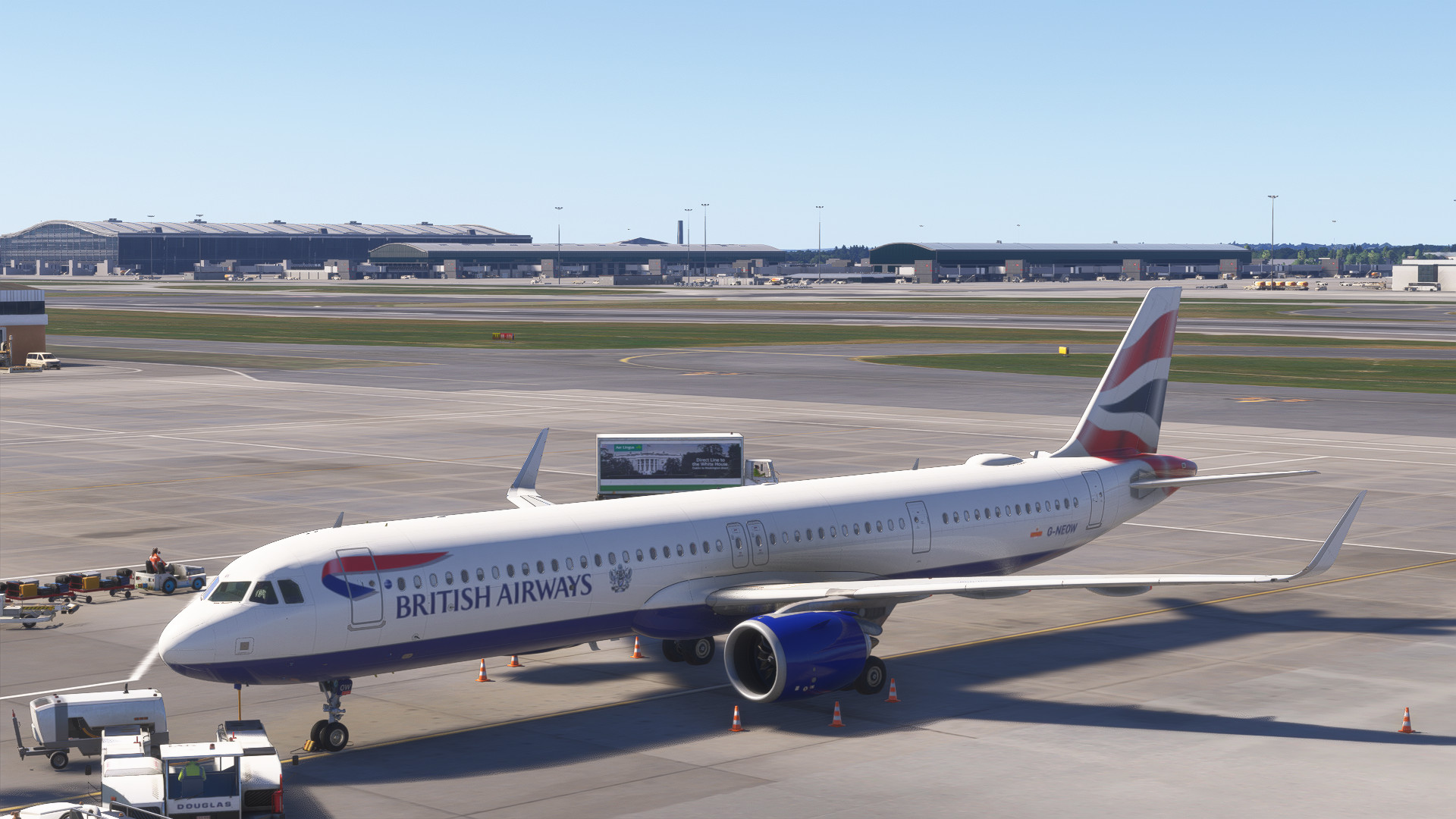 British Airways G-NEOW livery Inibuilds A321NEO/LR MSFS2024 (with cabin) - Image 1
