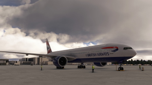 British Airways G-STBO + Cabin PMDG 777-300ER thumbnail 6
