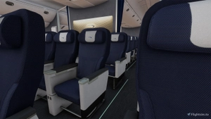 British Airways G-STBO + Cabin PMDG 777-300ER thumbnail 9