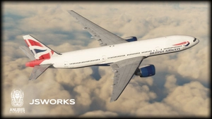 British Airways G-VIIR (Weathered) | PMDG 777-200ER MSFS  thumbnail 6