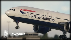 British Airways G-VIIR (Weathered) | PMDG 777-200ER MSFS  thumbnail 8