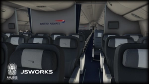 British Airways G-VIIR (Weathered) | PMDG 777-200ER MSFS  thumbnail 10
