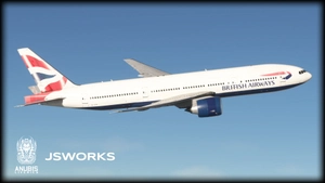 British Airways G-VIIR (Weathered) | PMDG 777-200ER MSFS  thumbnail 7