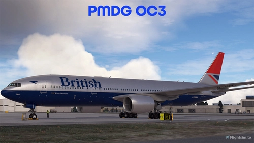 British Airways Negus Silver-Top PMDG B777-200ER