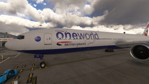 British Airways Oneworld + Cabin  PMDG 777-300ER thumbnail 3
