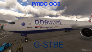 British Airways Oneworld + Cabin  PMDG 777-300ER thumbnail 1