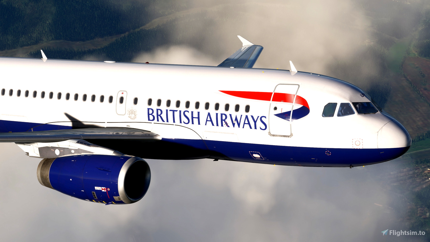 Threads British Airways [Pack 1] w/Cabin Fenixsim A319 [8K+4K] für